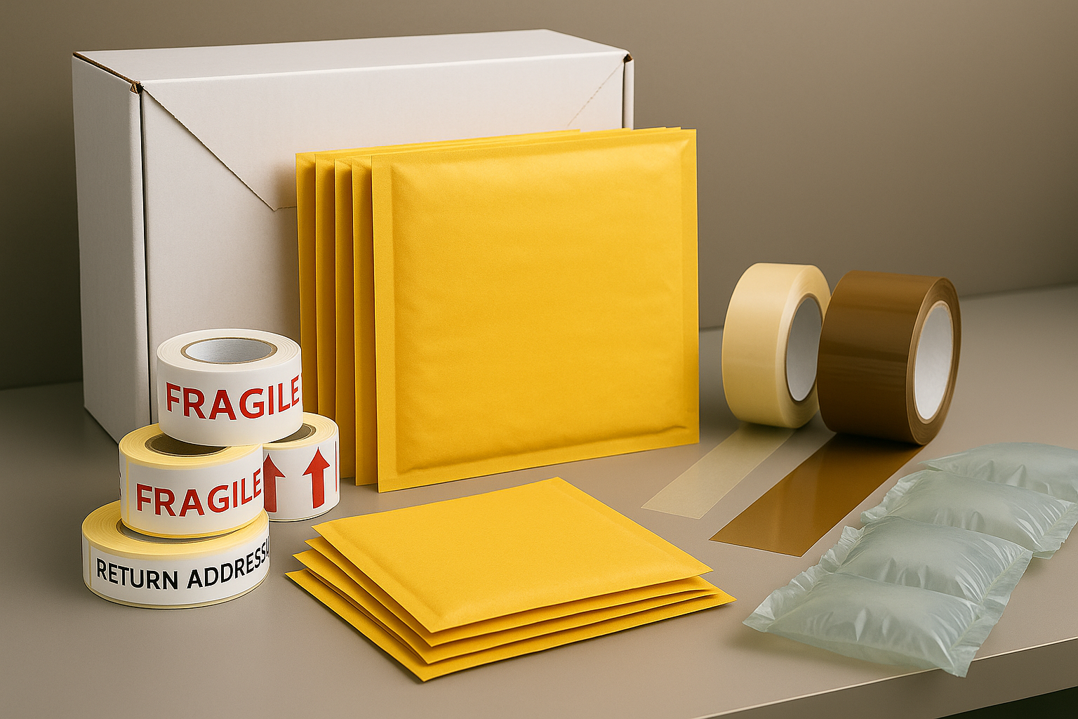 Mailing and shipping supplies